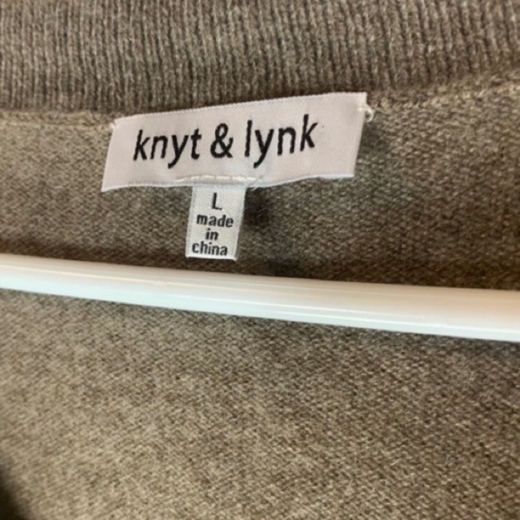 KNYT AND LYNK Cashmere Sweater Dress
Size Large - Picture 3 of 9